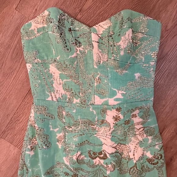 Milly of New York Vintage Brocade Dress - Picture 2 of 4